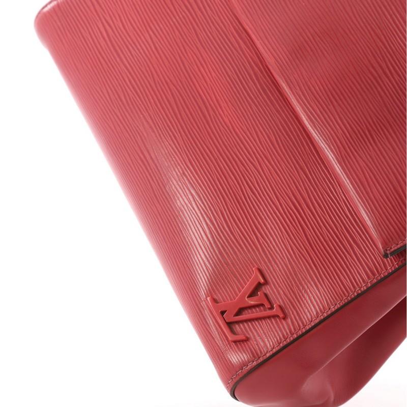 Louis Vuitton Cluny Top Handle Bag Epi Leather BB 4