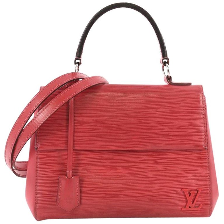 Louis Vuitton Cluny Top Handle Bag Epi Leather BB at 1stdibs