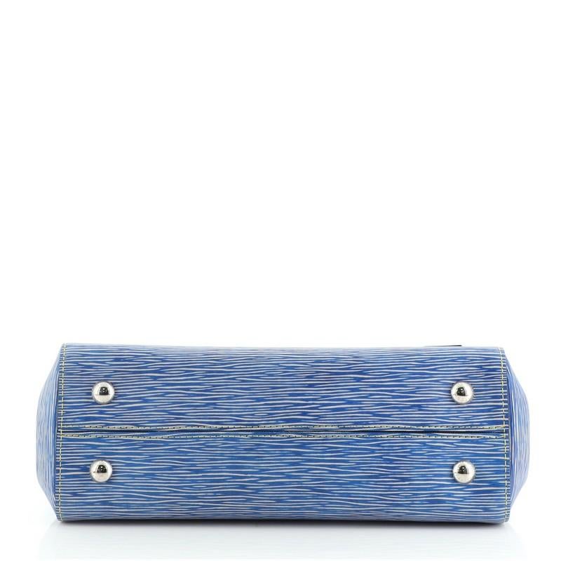 Louis Vuitton Cluny Top Handle Bag Epi Leather MM In Good Condition In NY, NY