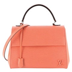 Louis Vuitton Cluny Top Handle Bag Epi Leather MM 