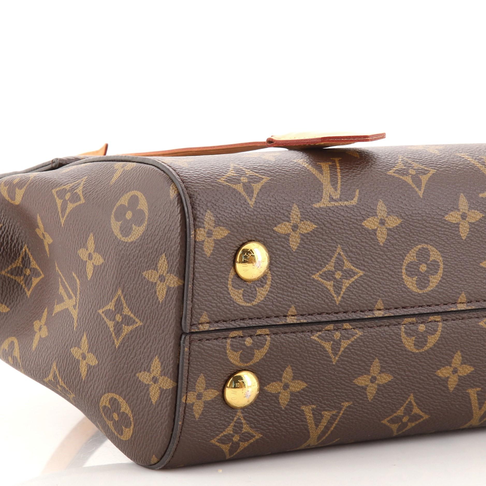 Louis Vuitton Cluny Top Handle Bag Monogram Canvas MM 2