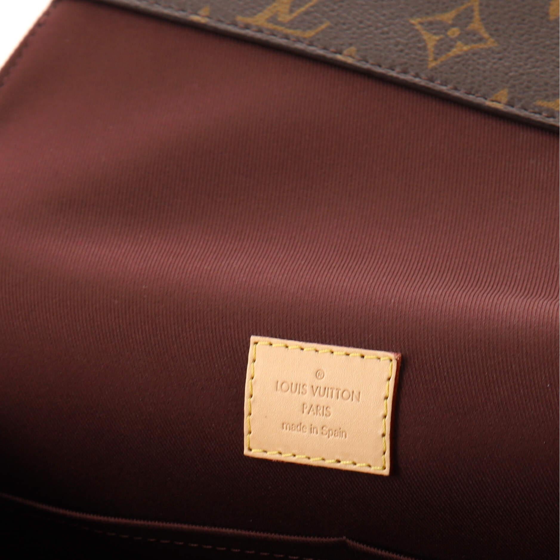 Louis Vuitton Cluny Top Handle Bag Monogram Canvas MM 1