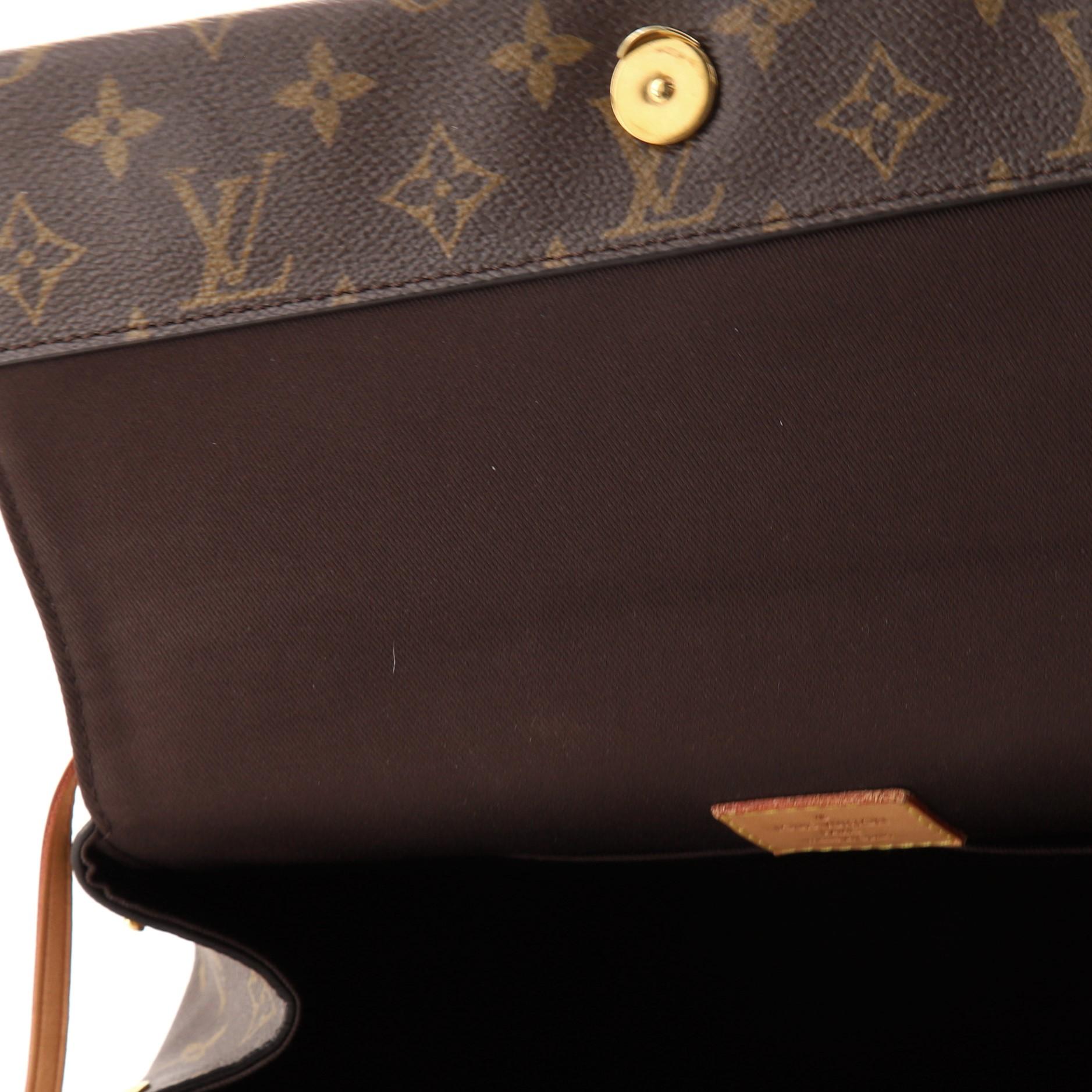 Louis Vuitton Cluny Top Handle Bag Monogram Canvas MM 2