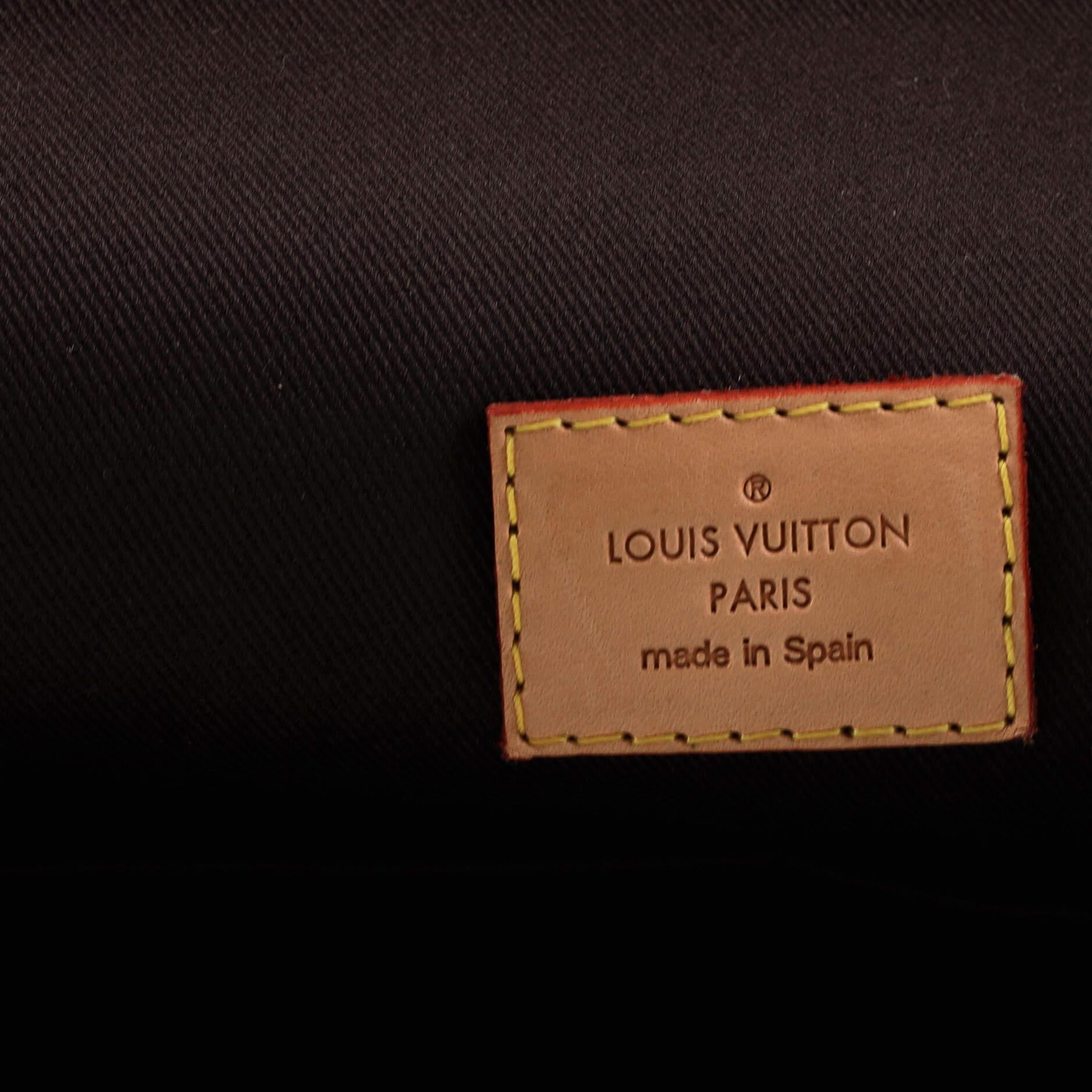 Louis Vuitton Cluny Top Handle Bag Monogram Canvas MM 4