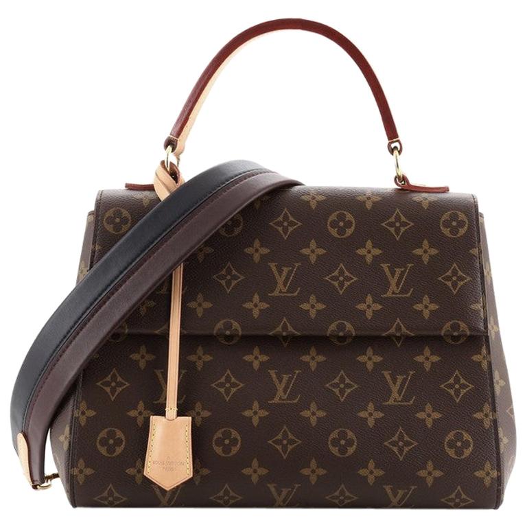 Louis Vuitton Cluny Top Handle Bag Monogram Canvas MM