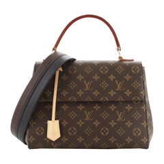 Louis Vuitton Louis Vuitton Cluny Top Handle Bag Monogramm Segeltuch MM