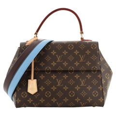 Louis Vuitton Cluny Top Handle Bag Monogram Canvas MM 