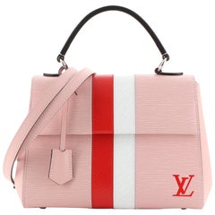 Louis Vuitton Cluny Top Handle Limited Edition Stripes Epi Leather BB