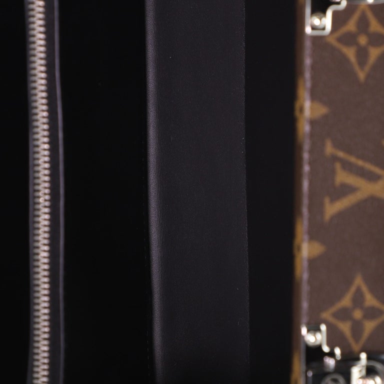 Louis Vuitton Clutch Box Bag Monogram Canvas For Sale at 1stDibs