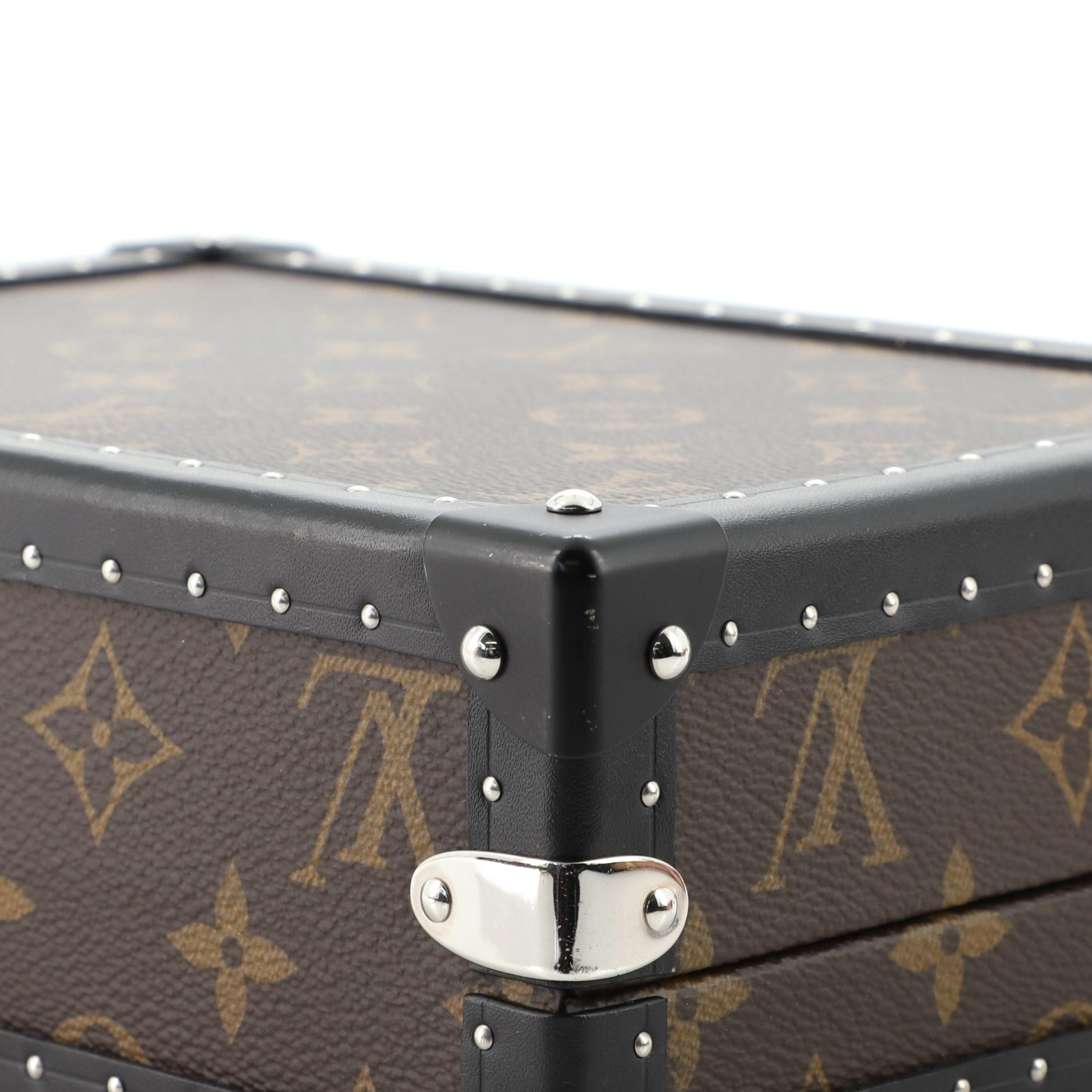 Louis Vuitton Clutch Box Bag Monogram Canvas In Good Condition In NY, NY
