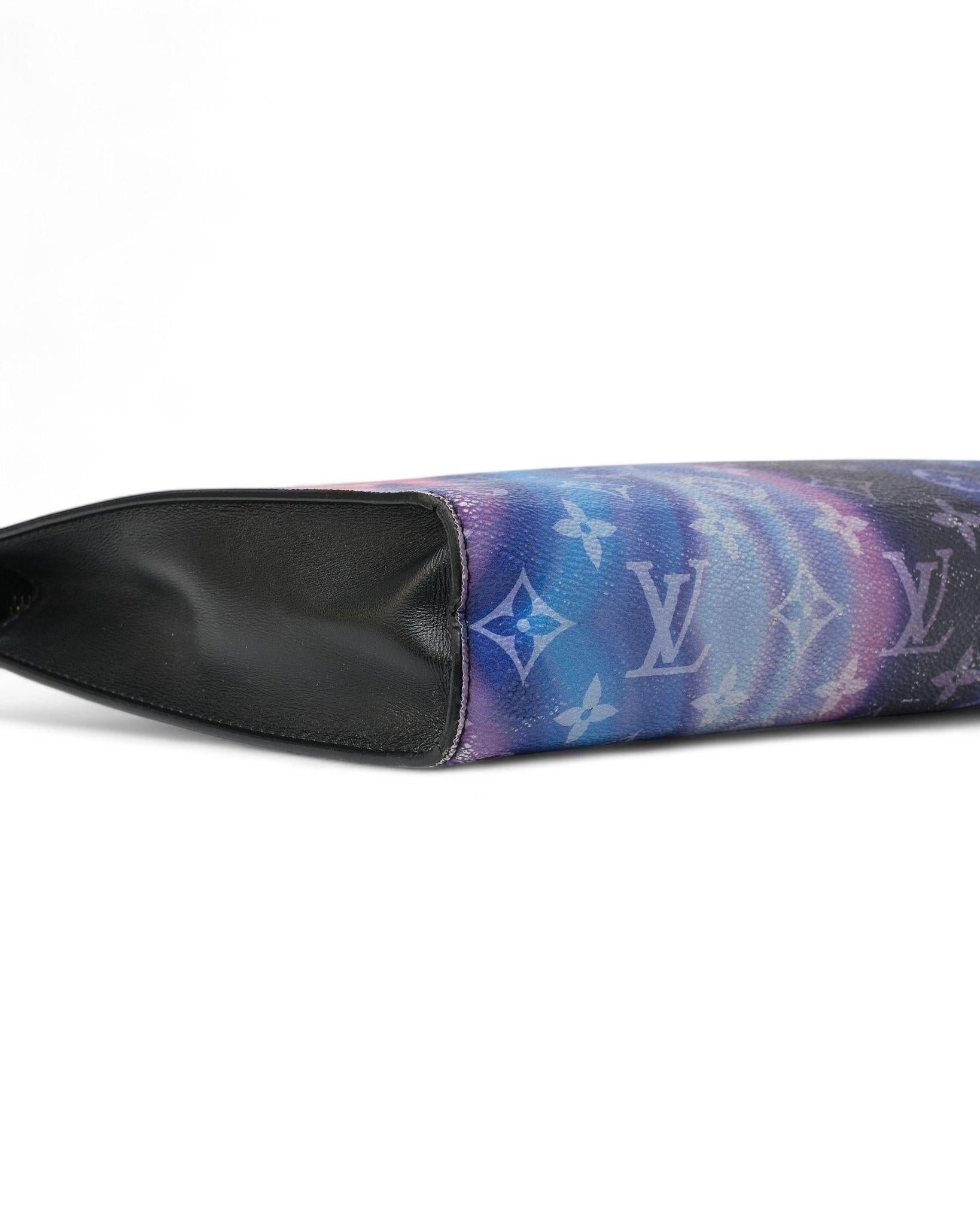 Louis Vuitton Clutch Sonnenuntergang Multicolor im Angebot 5