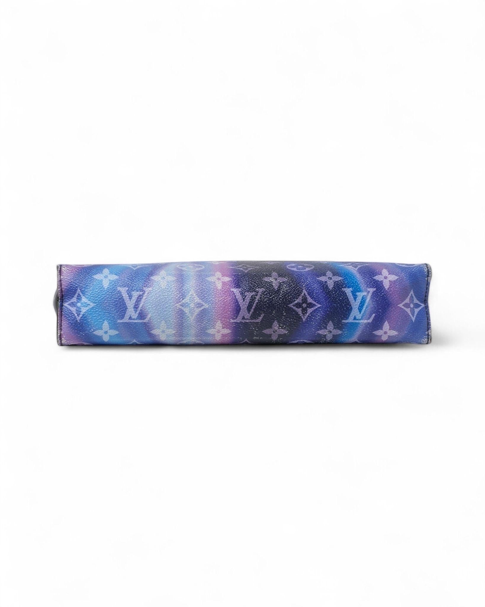 Louis Vuitton Clutch Sonnenuntergang Multicolor im Angebot 6