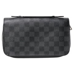 Louis Vuitton Clutch Zippy Damier Graphit