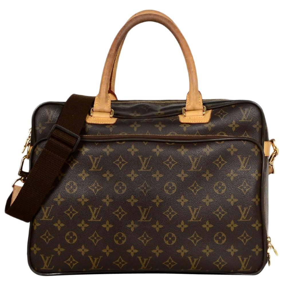 Louis Vuitton Coated Canvas Monogram Icare Laptop Travel Messenger Bag ...