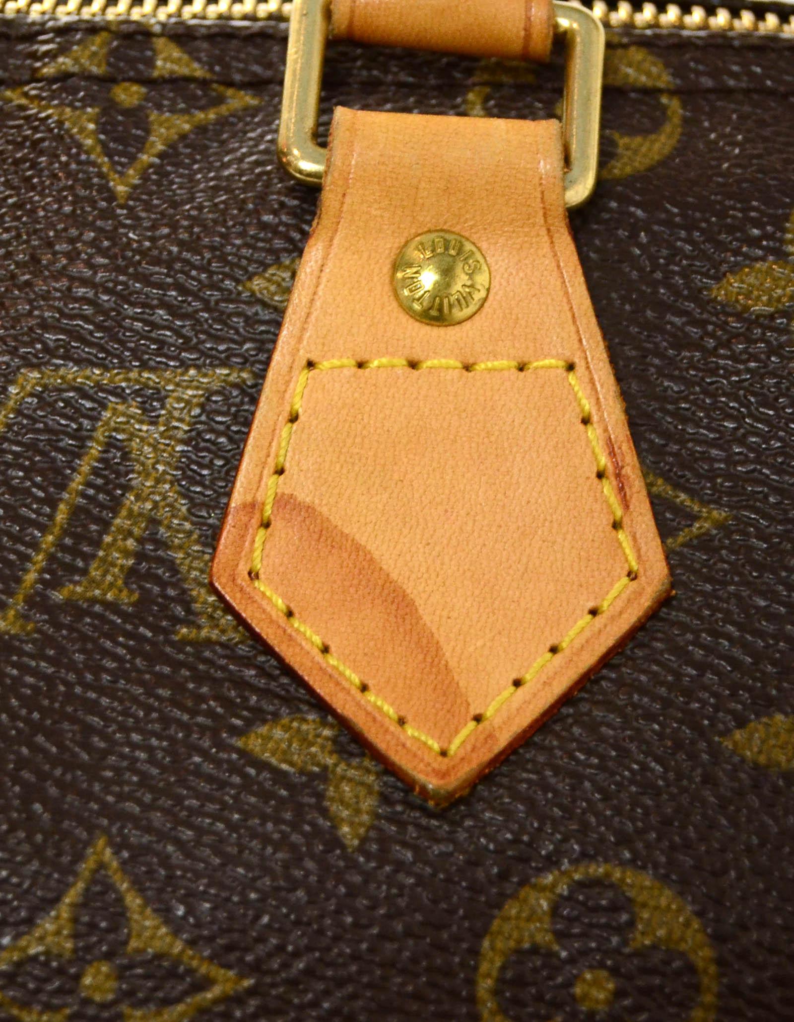 Louis Vuitton Coated Canvas Monogram Speedy 25 Bag In Good Condition In New York, NY