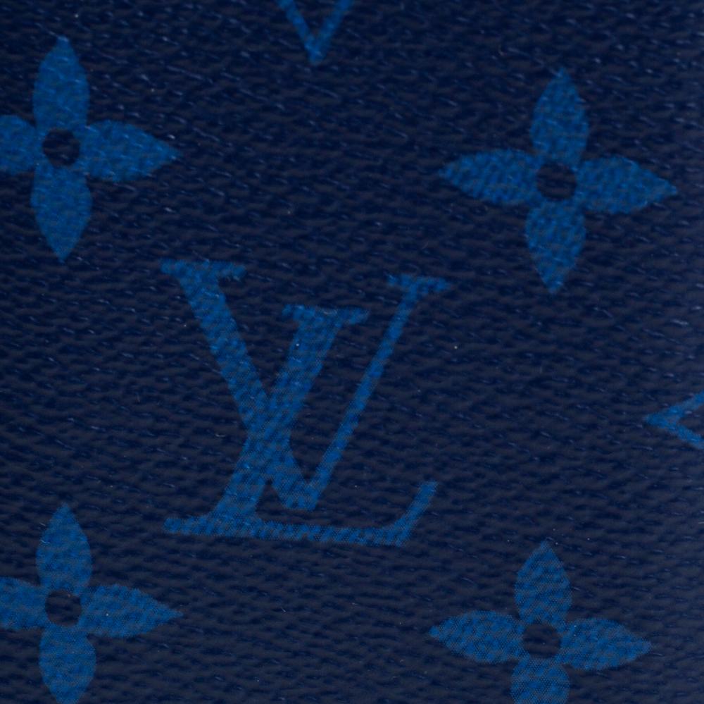 Louis Vuitton Cobalt Monogram Coated Canvas Taïgarama Pocket Organizer 2