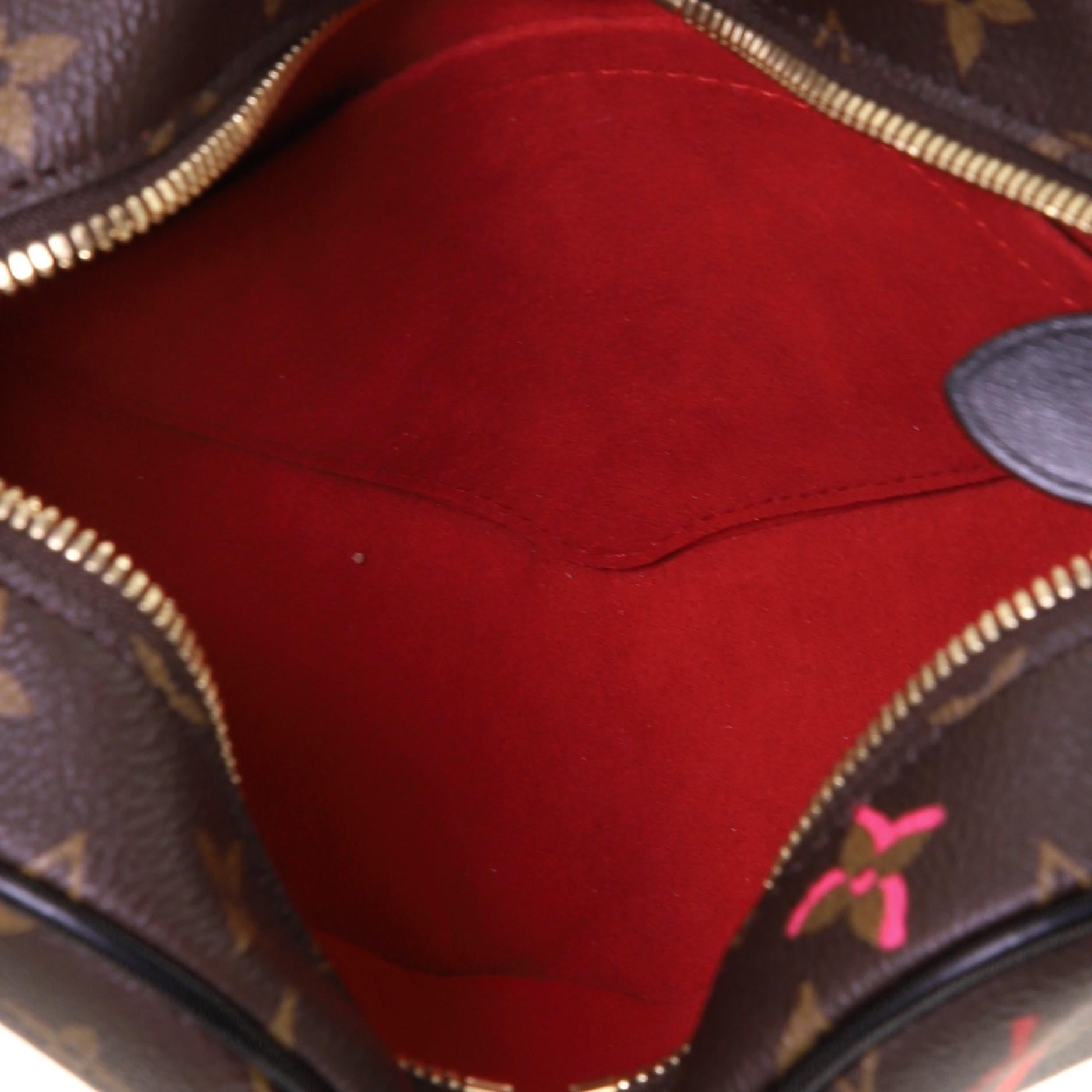 Black Louis Vuitton Coeur Handbag Limited Edition Fall in Love Monogram Canvas