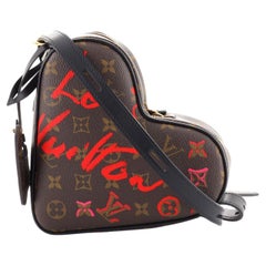 Louis Vuitton Coeur Handbag Limited Edition Fall in Love Monogram Canvas