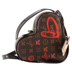 Louis Vuitton Coeur Handbag Limited Edition Fall in Love Monogram Canvas