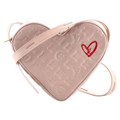 Louis Vuitton Coeur Handbag Limited Edition Fall in Love Monogram Embossed