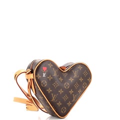 Louis Vuitton Coeur Handbag Limited Edition Game On Monogram Canvas