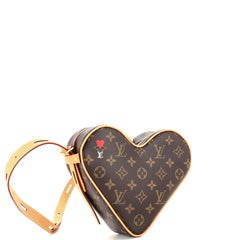 Louis Vuitton Coeur Handbag Limited Edition Game On Monogram Canvas