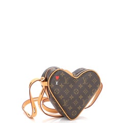 Louis Vuitton Coeur Handbag Limited Edition Game On Monogram Canvas
