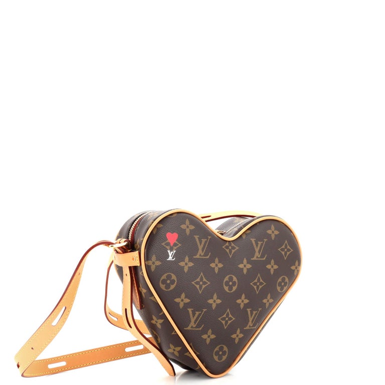 Louis Vuitton Coeur Handbag Limited Edition Game On Monogram Canvas