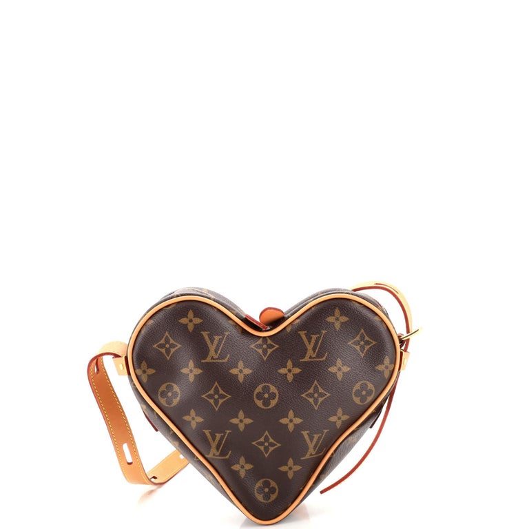 Louis Vuitton Coeur Handbag Limited Edition Game On Monogram Canvas Brown  2393471