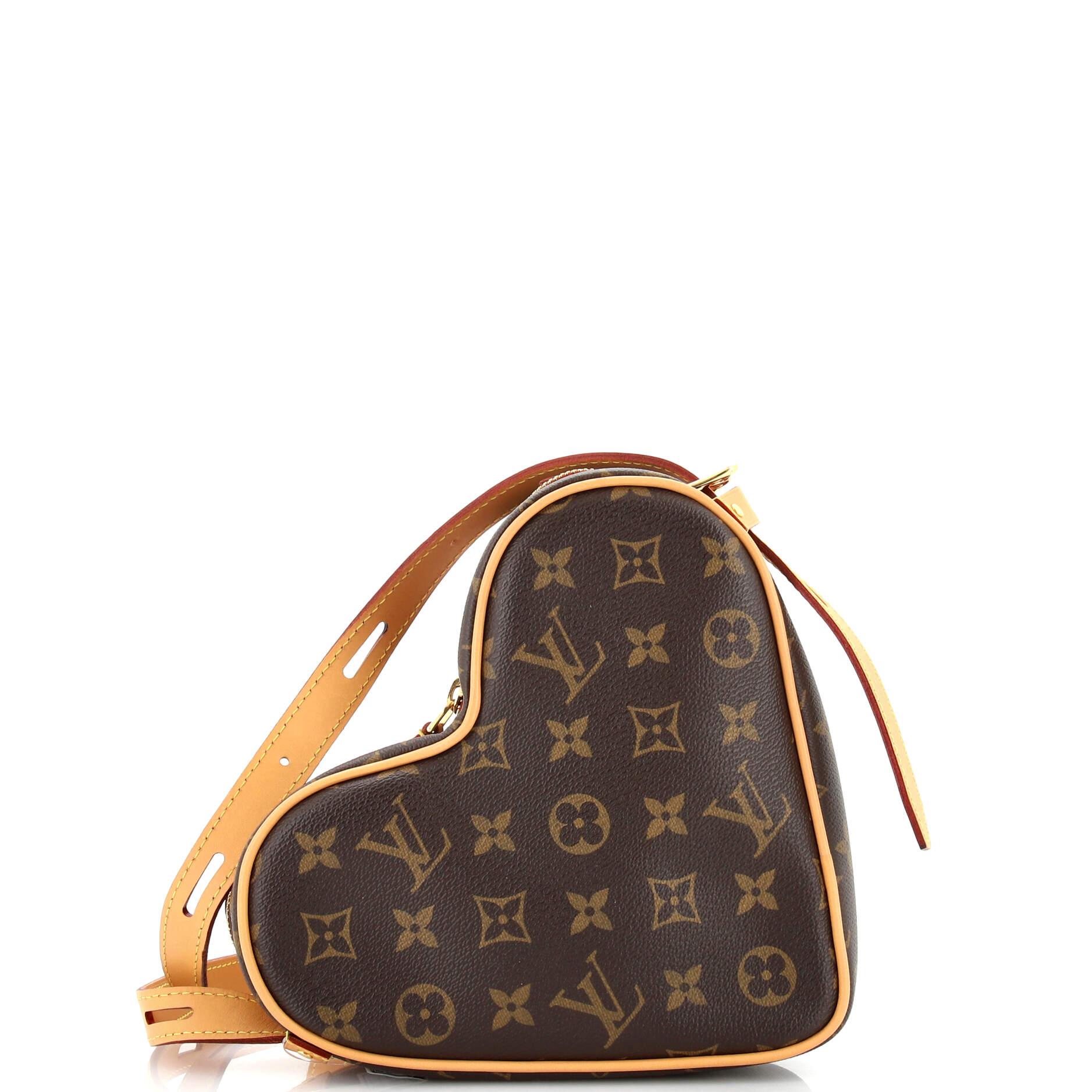 Louis Vuitton Coeur Handbag Limited Edition Game On Monogram Canvas In Good Condition In NY, NY