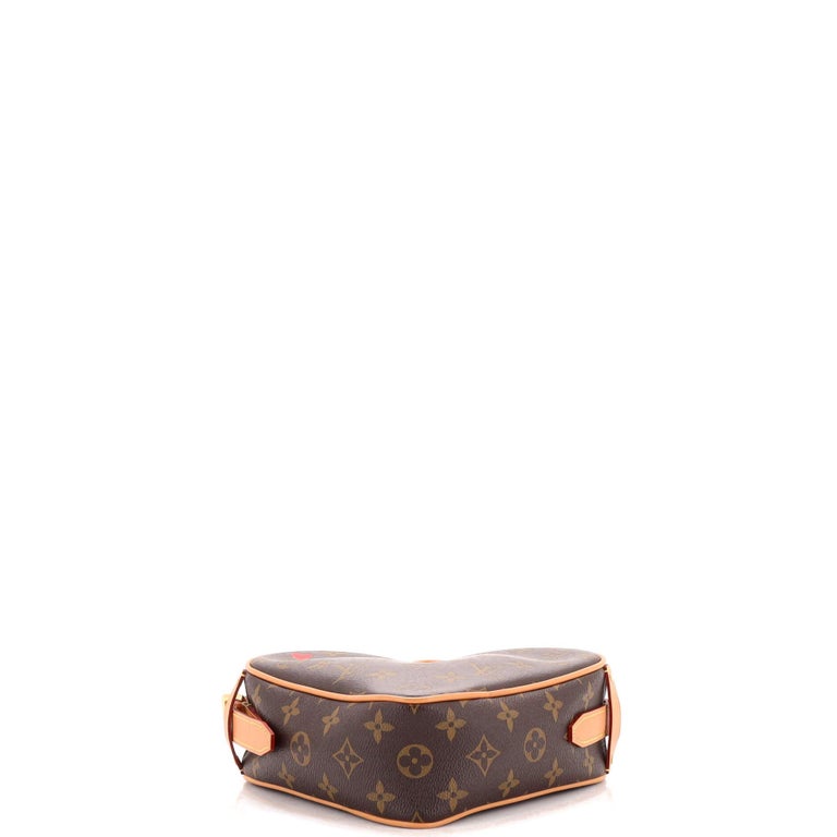 Louis Vuitton Coeur Heart Bag Game On Monogram in Coated Canvas