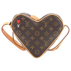 Louis Vuitton Coeur Handbag Limited Edition Game On Monogram Canvas