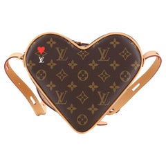 Louis Vuitton Coeur Handbag Limited Edition Game On Monogram Canvas