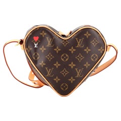 Louis Vuitton Coeur Handbag Limited Edition Game On Monogram Canvas