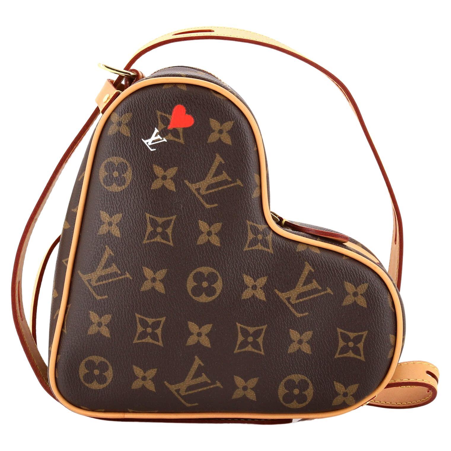 Louis Vuitton Coeur Handbag Limited Edition Game On Monogram Canvas For Sale