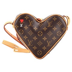 Louis Vuitton Coeur Handbag Limited Edition Game On Monogram Canvas