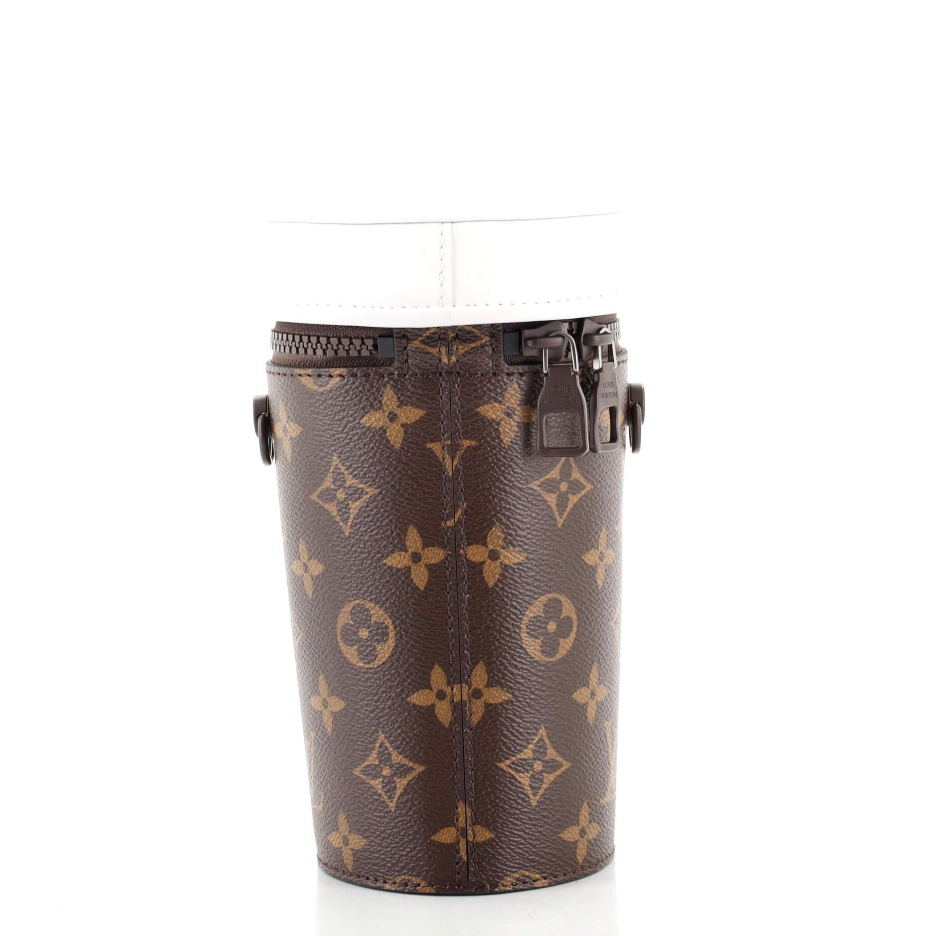 lv coffee cup bag