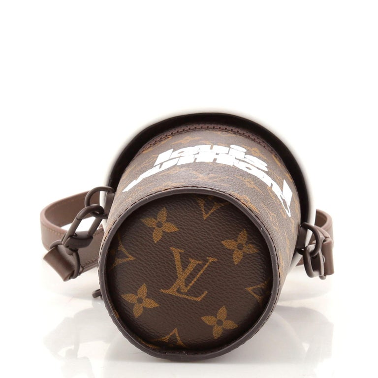 Louis Vuitton Coffee Cup Monogram Brown in Coated Canvas with