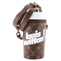 Louis Vuitton Coffee Cup Convertible Pouch Everyday Signature Vintage Monogram