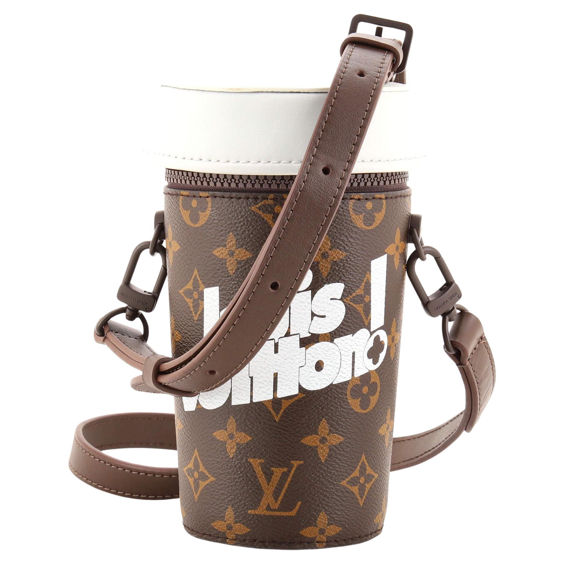 Louis Vuitton Coffee Cup Convertible Pouch Everyday Signature Vintage Monogram 