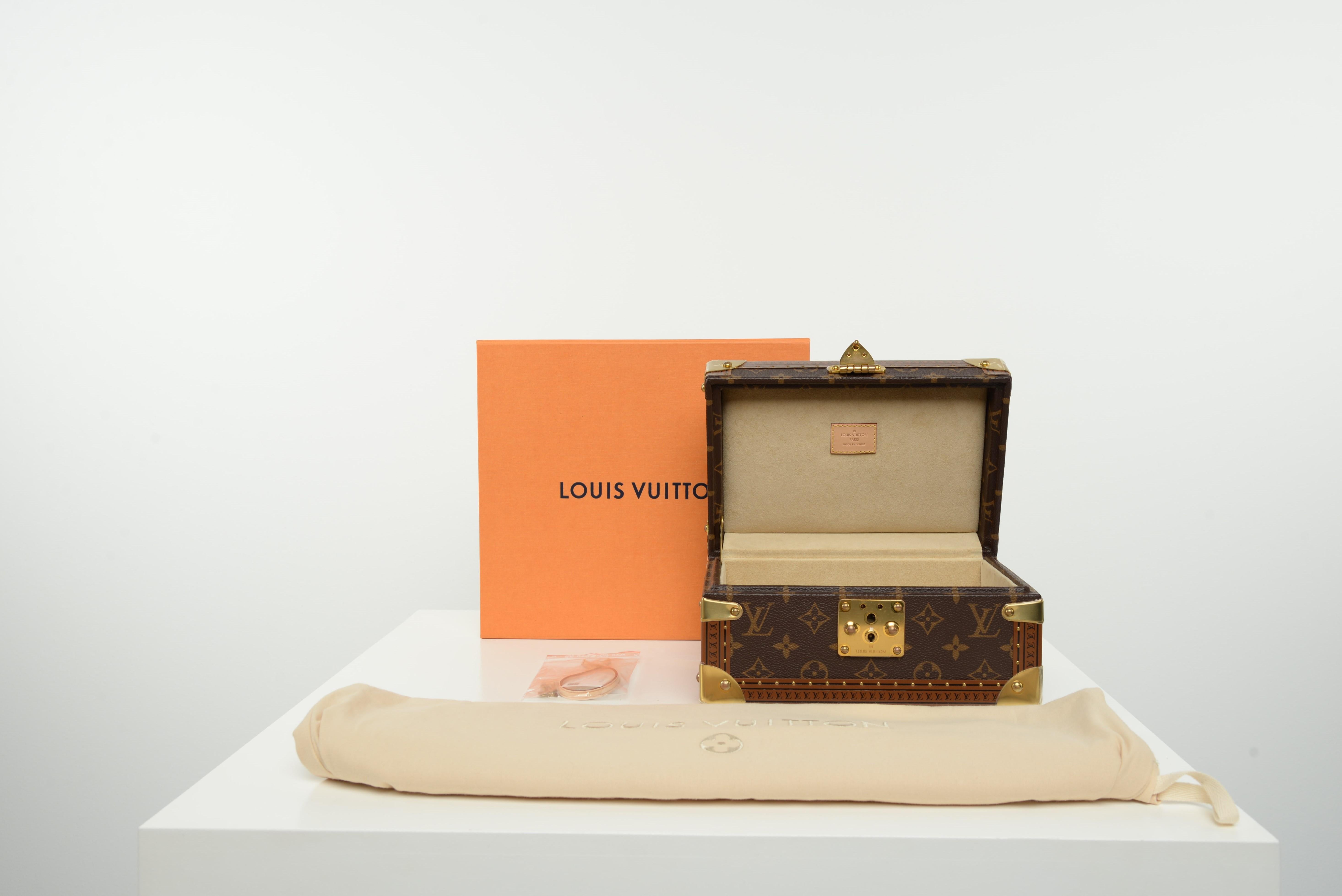 Louis Vuitton Monogram Canvas Coffret Tresor 24 Jewelry Box