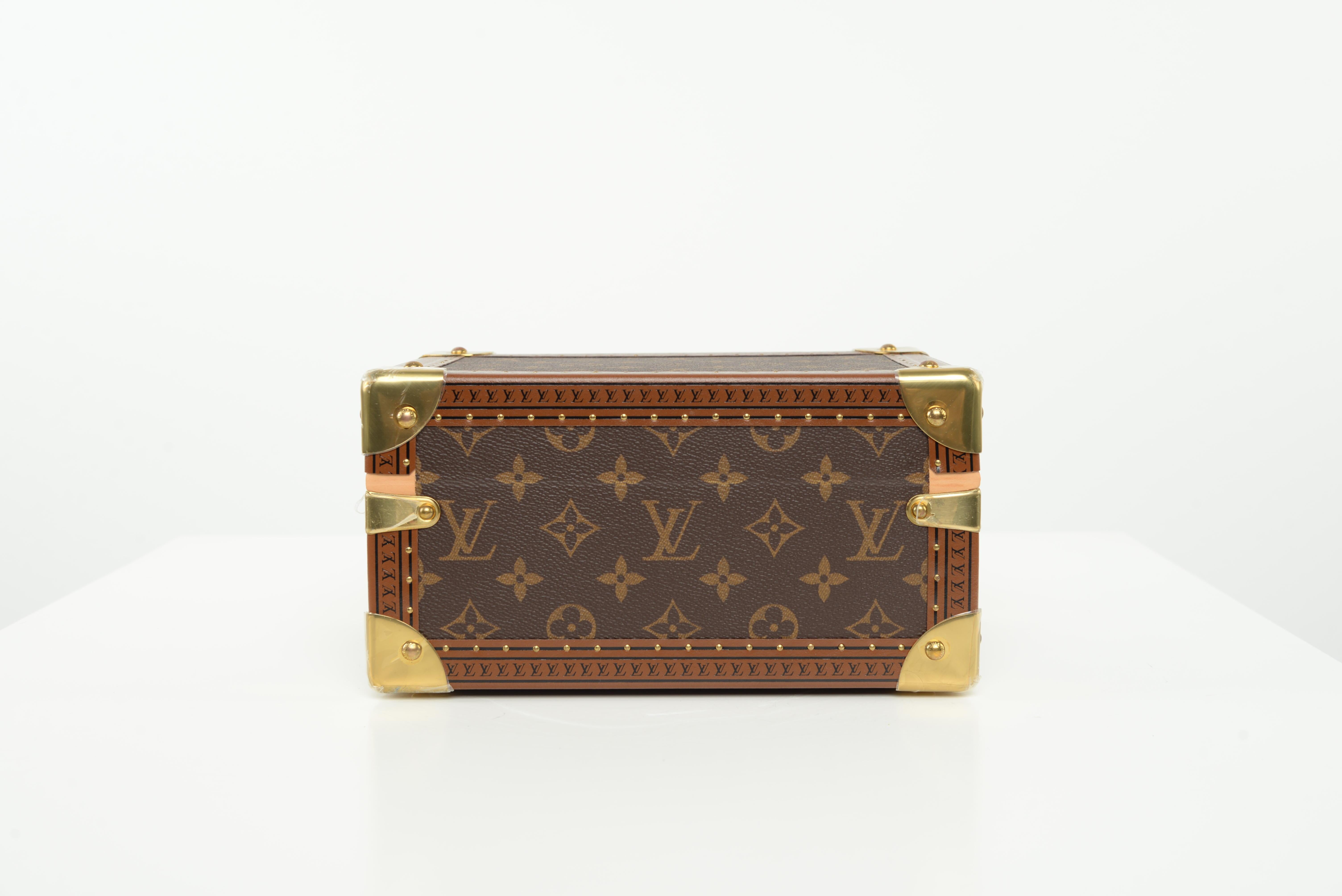 Louis Vuitton Coffret Tresor 24 Case NEW Monogram Jewelry Box Unused 1