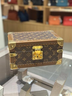 Louis Vuitton Coffret Tresor 24 Classic Monogram Storage Box Hard Case