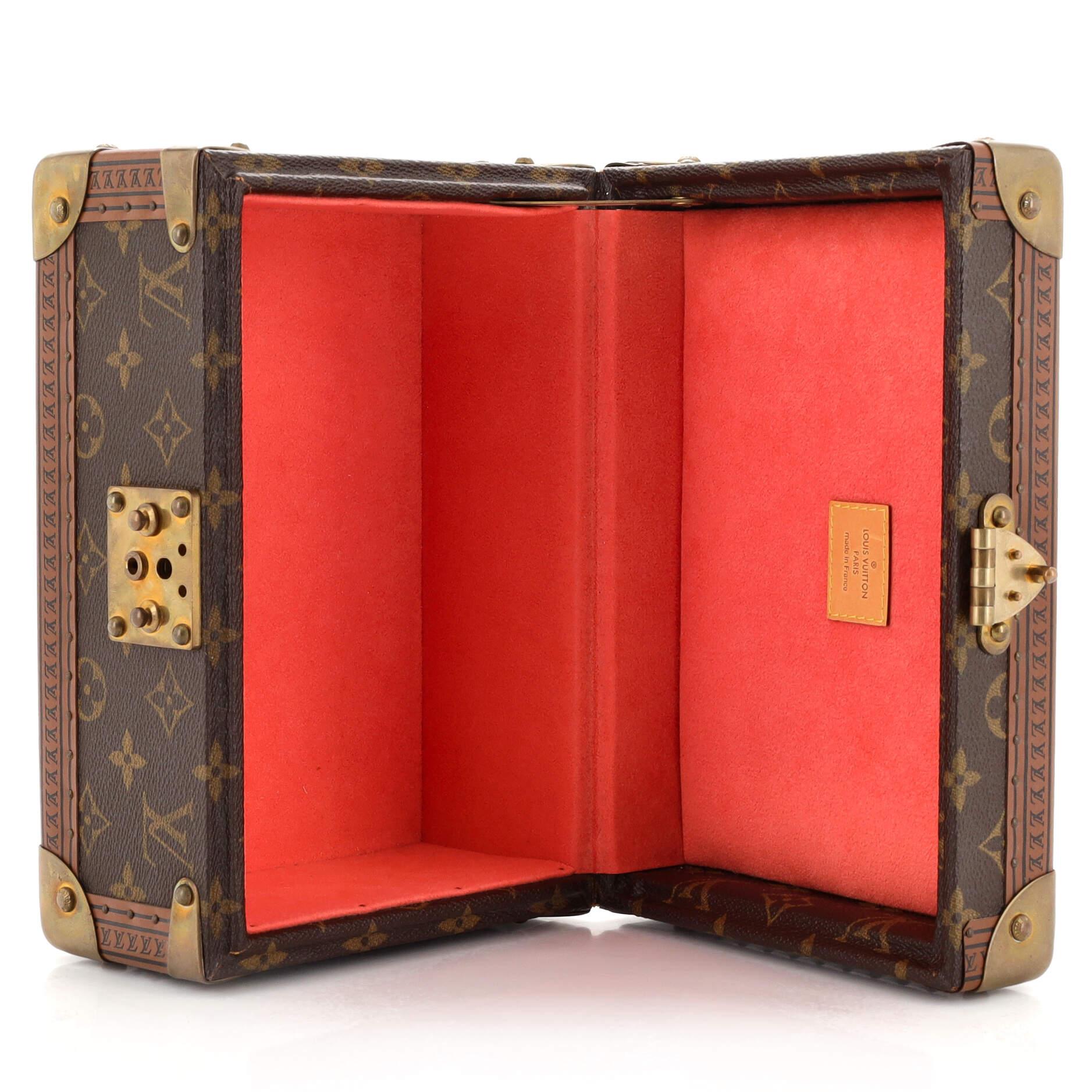 Louis Vuitton Coffret Tresor Jewelry Box Monogram Canvas 1