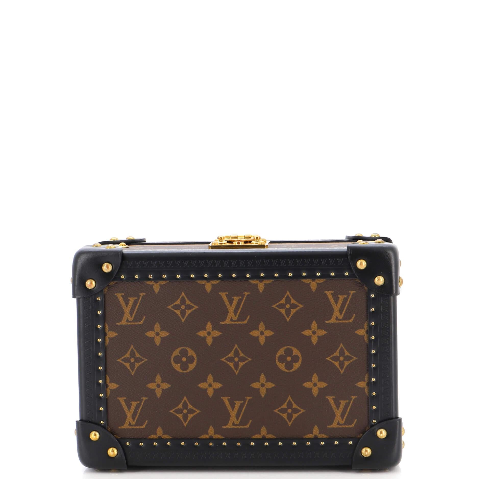 Women's Louis Vuitton Coffret Tresor Reverse Monogram Canvas 24 For Sale