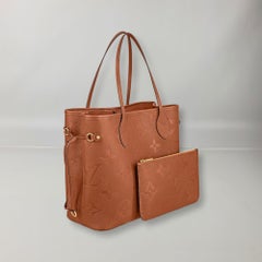 Louis Vuitton Cognac Neverfull MM