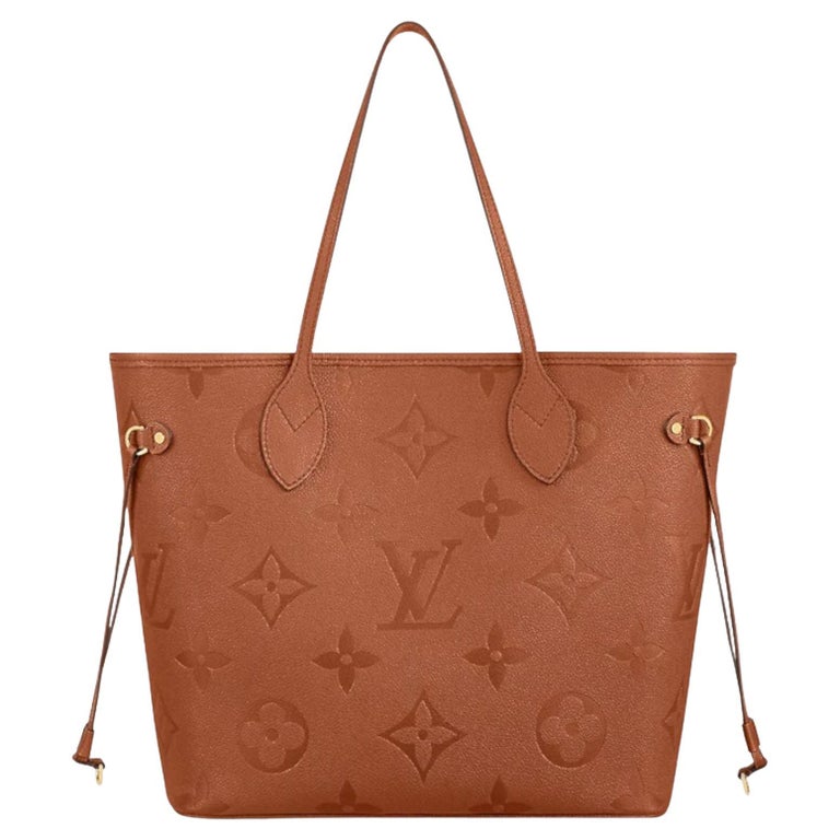 Louis Vuitton Cognac Neverfull MM at 1stDibs