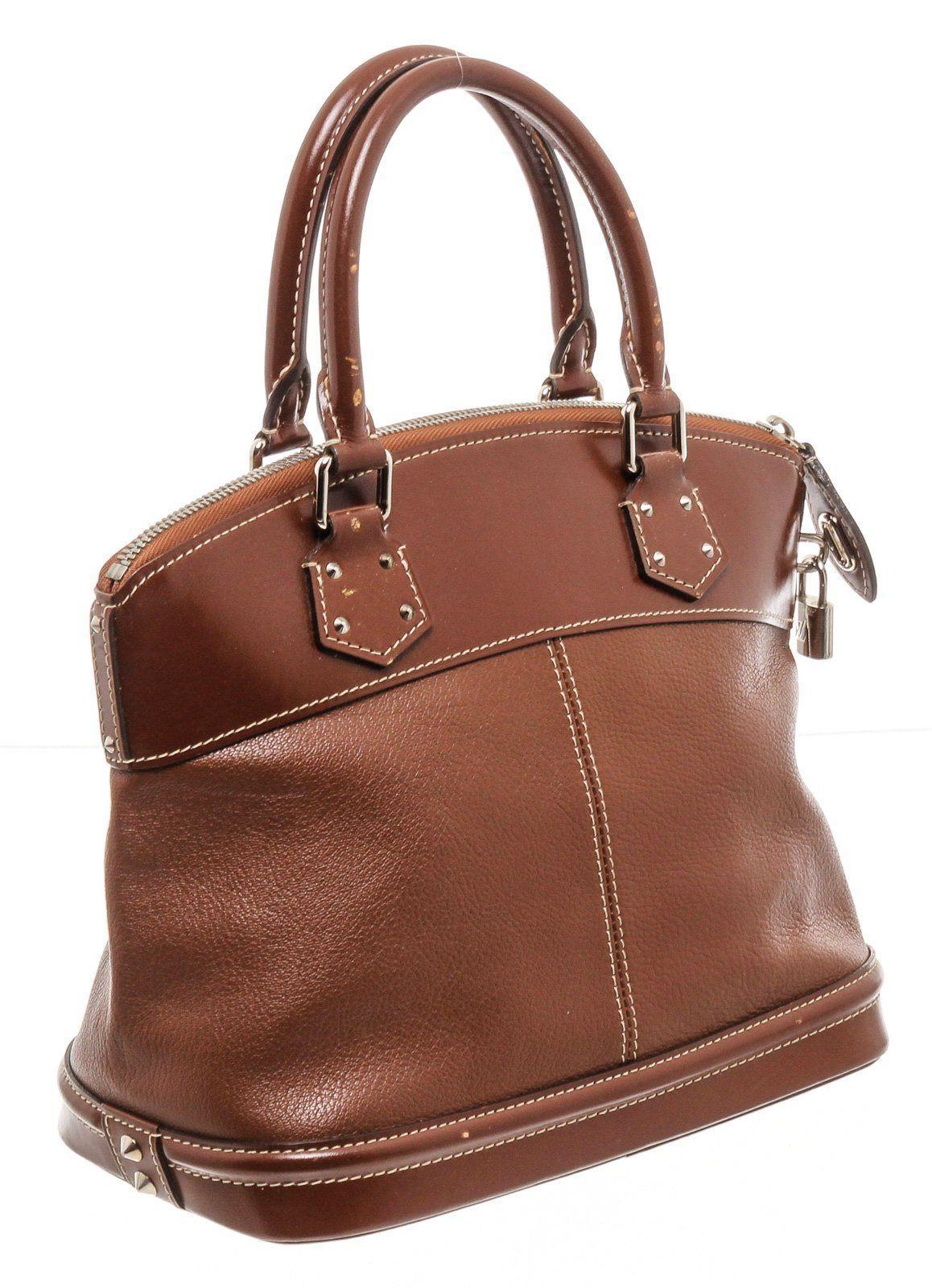 louis vuitton cognac bag