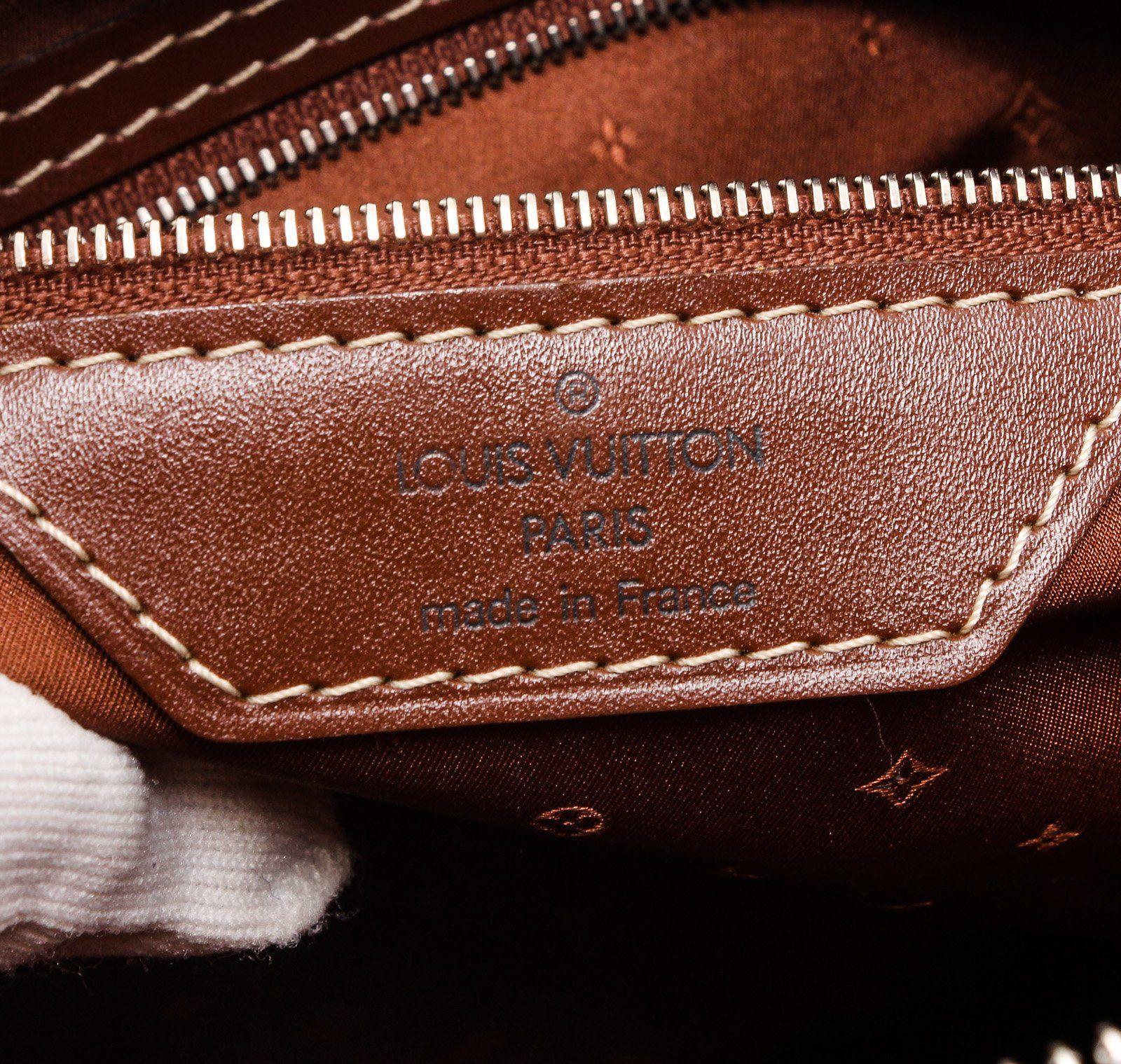 Louis Vuitton Cognac Suhali Leather Lockit PM Bag 1