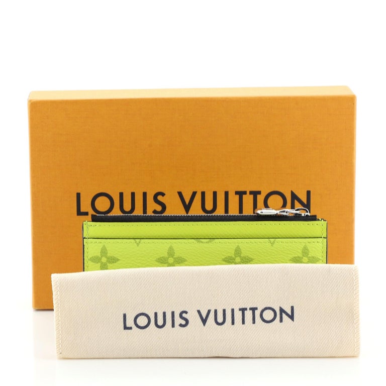 Louis Vuitton Taigarama Card Coin Yellow – DAC